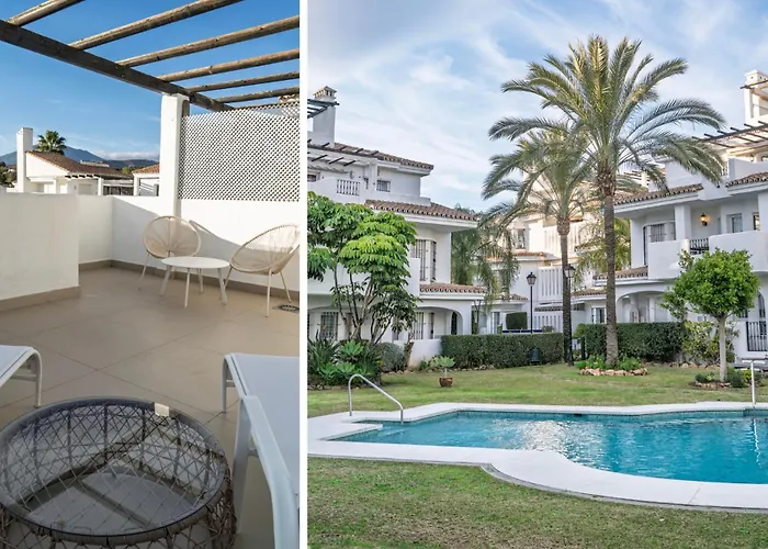 公寓 Elegant Penthouse With Private Rooftop Sun Deck In Naranjos,